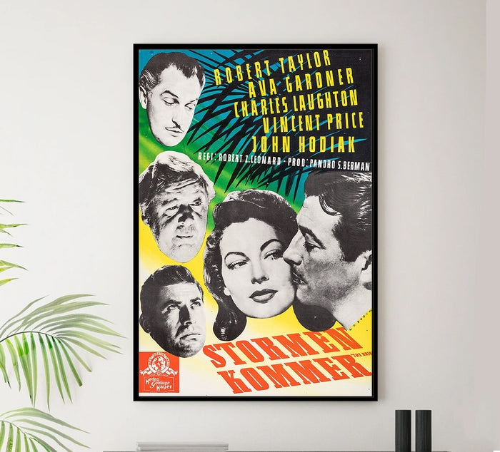The Bribe 1949 - Sweden - v1 - Classic Movie Poster