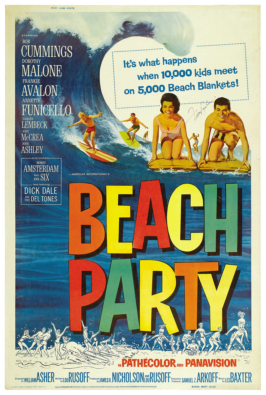 Beach Party 1963 - US - v1 - Classic Movie Poster