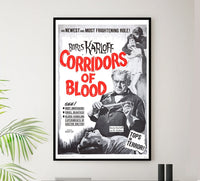 Corridors of Blood 1963 - US - v2 - Classic Movie Poster