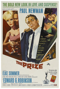 The Prize 1963 - Paul Newman - US - Classic Movie Poster