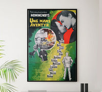 Hemingway's Adventures of a Young Man 1962 - Paul Newman - Sweden - Classic Movie Poster