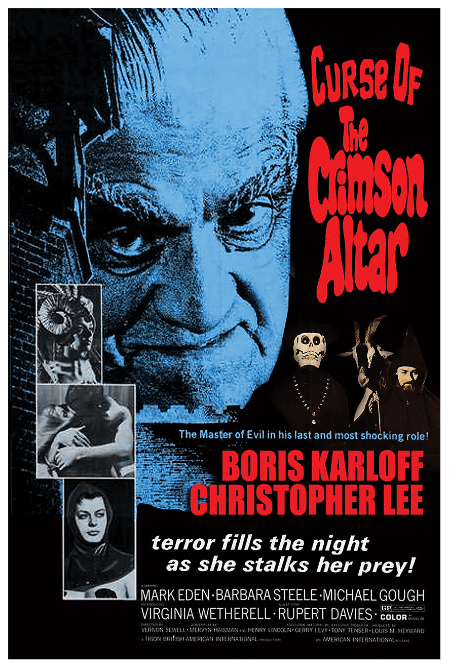Curse of the Crimson Altar 1968 - US - v3 - Classic Movie Poster