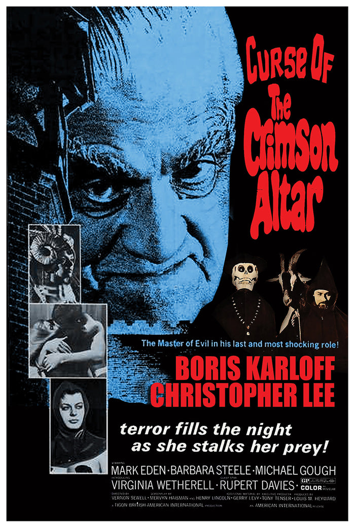 Curse of the Crimson Altar 1968 - US - v3 - Classic Movie Poster