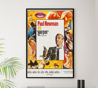 Harper 1966 - Paul Newman - Spain - Classic Movie Poster