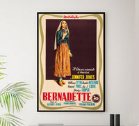 The Song of Bernadette 1943 - Italy - v1 - Classic Movie Poster