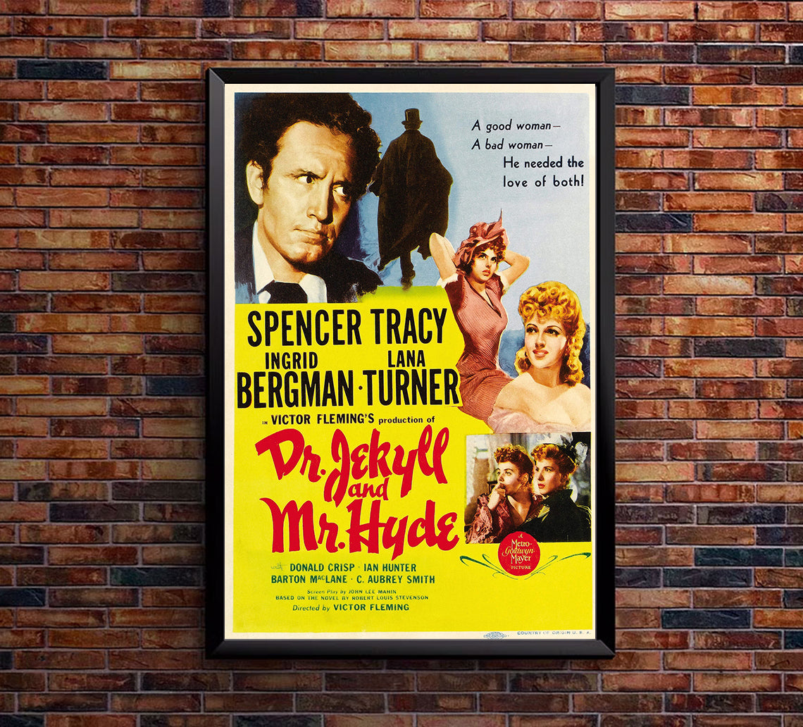 Dr. Jekyll and Mr. Hyde 1941 - US - v5 - Classic Movie Poster