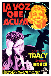 The Murder Man 1935 - Spain - v1 - Classic Movie Poster