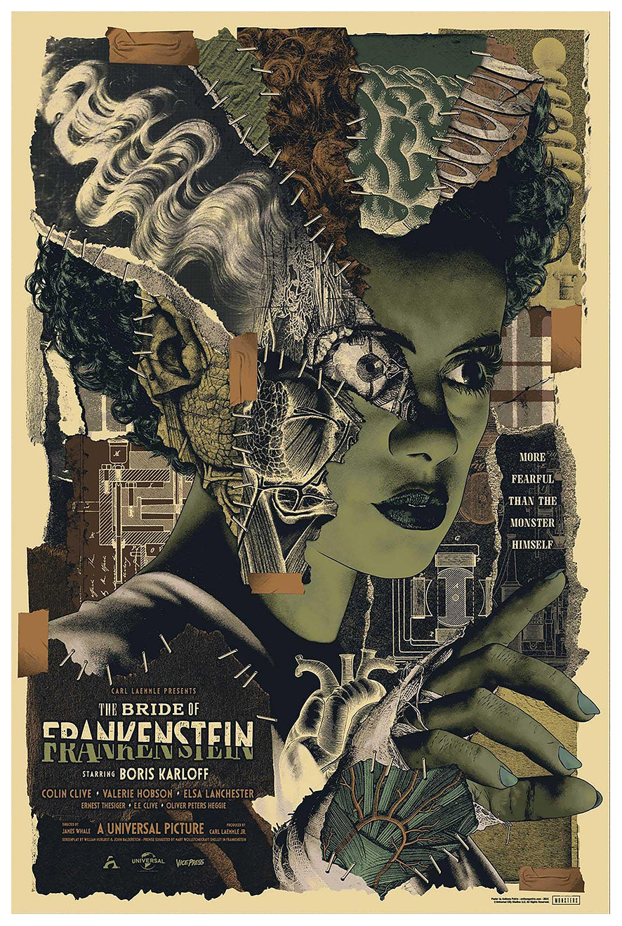 Bride of Frankenstein 1935 - US - v26 - Classic Movie Poster