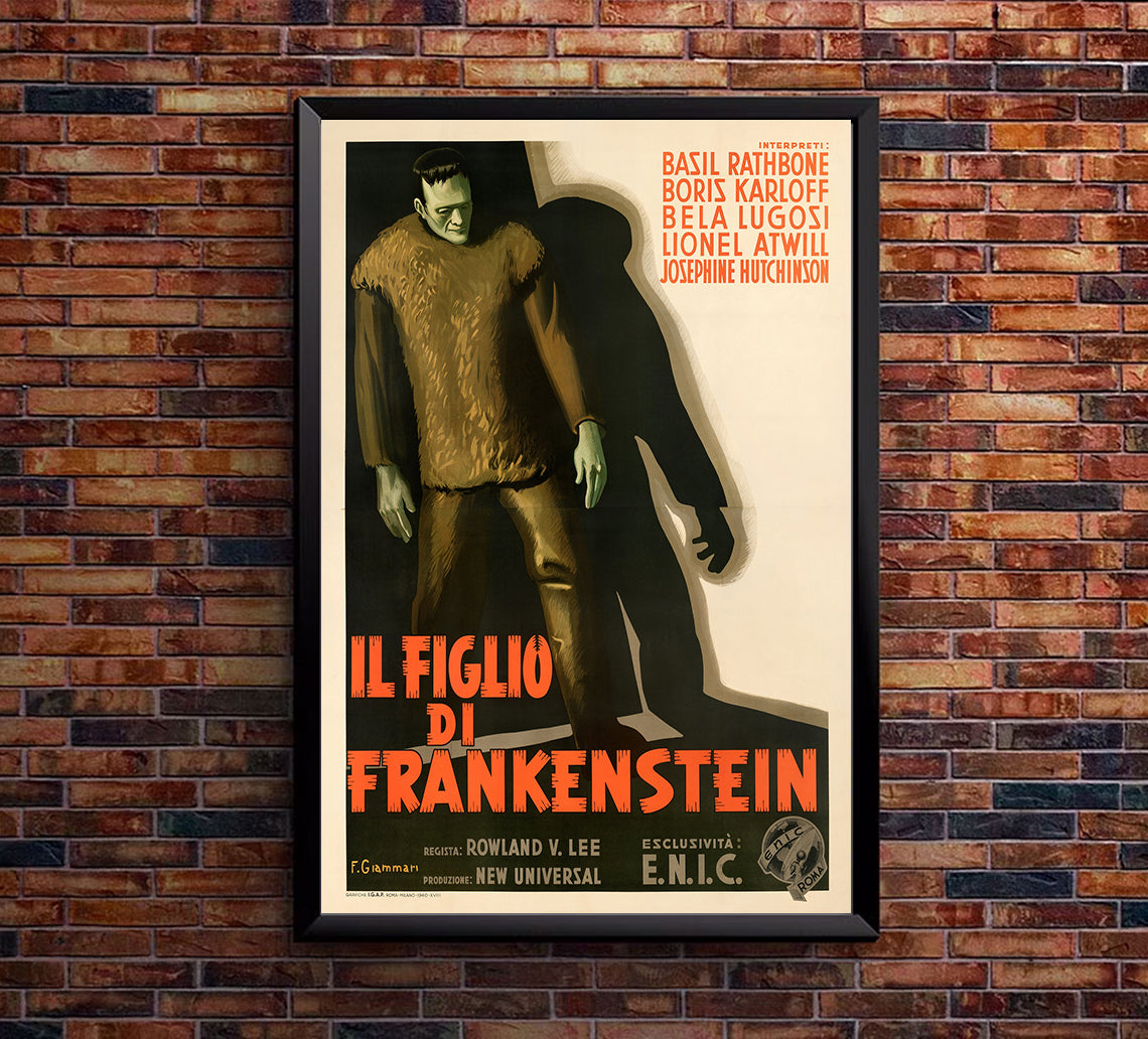 Son of Frankenstein 1939 - France - v1 - Classic Movie Poster
