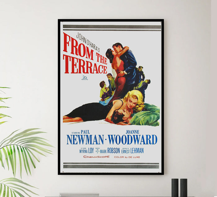 From the Terrace 1960 - Paul Newman - US - Classic Movie Poster