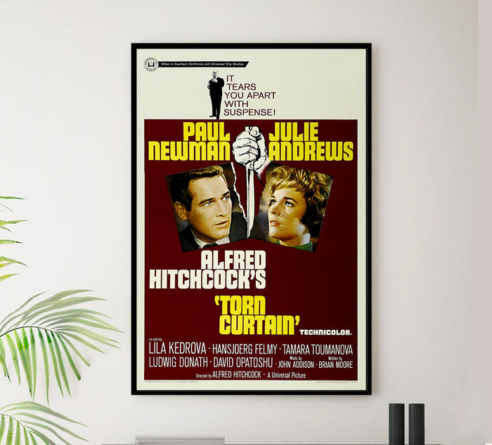 Torn Curtain 1966 - Paul Newman - US - Classic Movie Poster