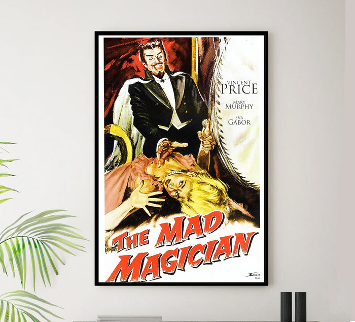 The Mad Magician 1954 - Germany - v1 - Classic Movie Poster