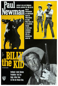 The Left Handed Gun 1958 - Paul Newman - Germany - Classic Movie Poster