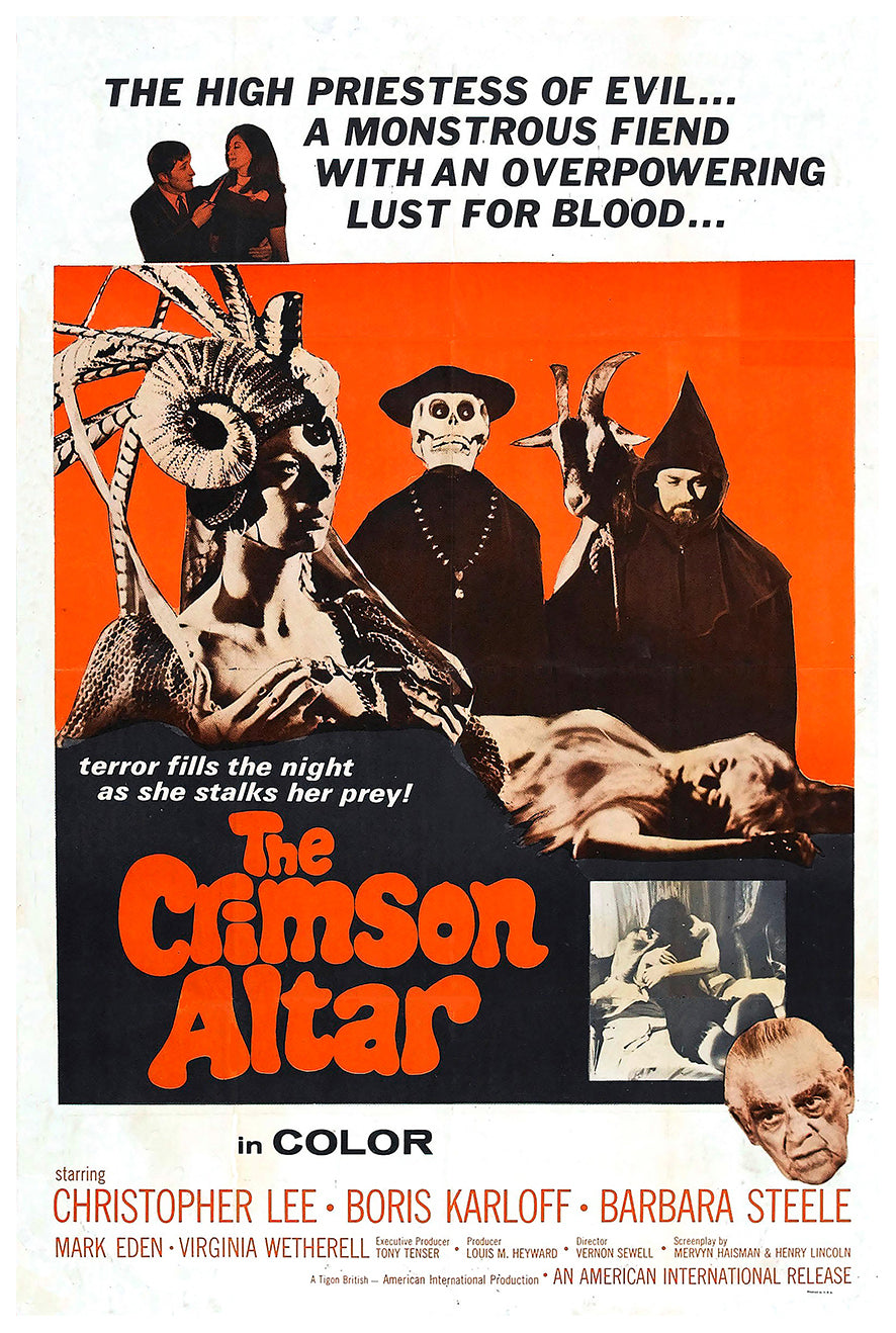 Curse of the Crimson Altar 1968 - US - v1 - Classic Movie Poster