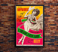 Cover Girl 1944 - Rita Hayworth - Sweden - Classic Movie Poster