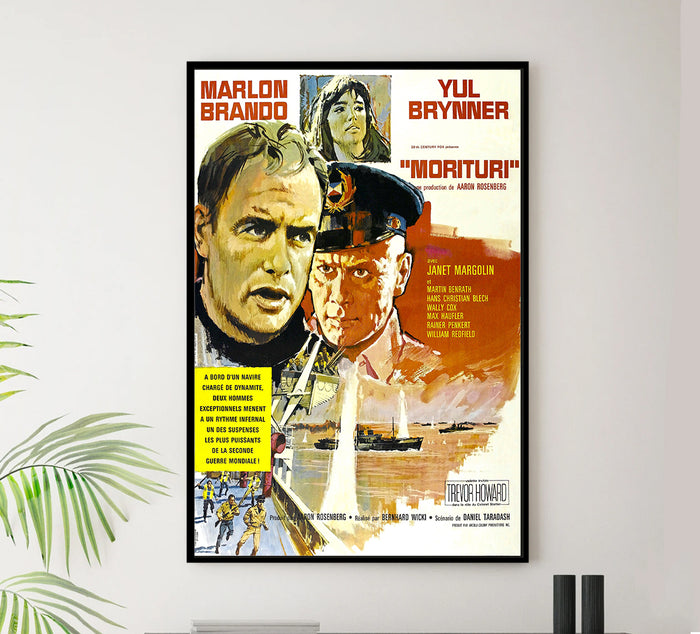 Morituri 1965 - France - v1 - Classsic Movie Poster