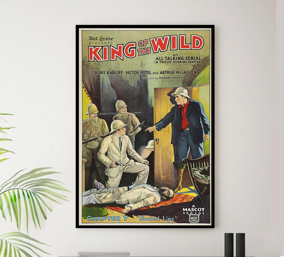 King of the Wild 1931 - US - v6 - Classic Movie Poster