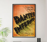 Dante's Inferno 1935 - Sweden - v1 - Classic Movie Poster