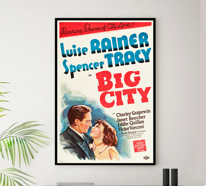 Big City 1937 - US - v1 - Classic Movie Poster