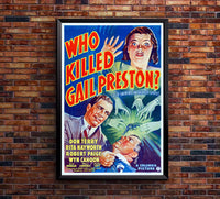 Who Killed Gail Preston 1938 - Rita Hayworth - US - Classic Movie Poster