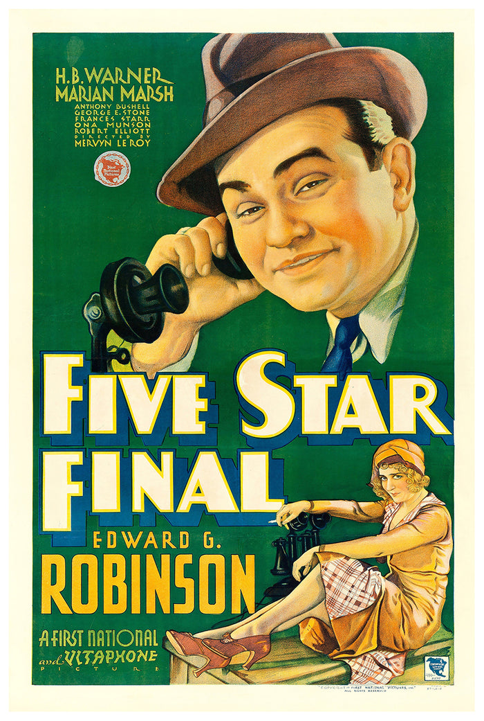 Five Star Final 1931 - US - v1 - Classic Movie Poster