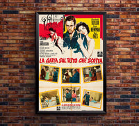 Cat on a Hot Tin Roof 1958 - Paul Newman - Italy (2) - Classic Movie Poster
