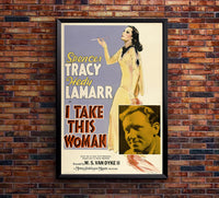 I Take This Woman 1940 - US - v1 - Classic Movie Poster