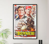 The Buccaneer 1958 - Italy - v4 - Classsic Movie Poster