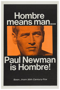 Hombre 1967 - Paul Newman - US - Classic Movie Poster