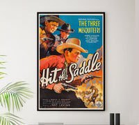 Hit the Saddle 1937 - Rita Hayworth - US - Classic Movie Poster