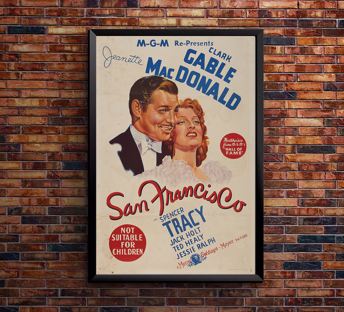San Francisco 1936 - Australia - v1 - Classic Movie Poster