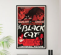 The Black Cat 1934 - US - v2 - Classic Movie Poster