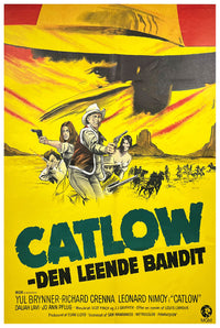 Catlow 1971 - Denmark - v1 - Classsic Movie Poster