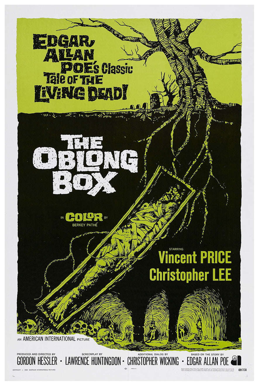 The Oblong Box 1969 - US - v1 - Classic Movie Poster