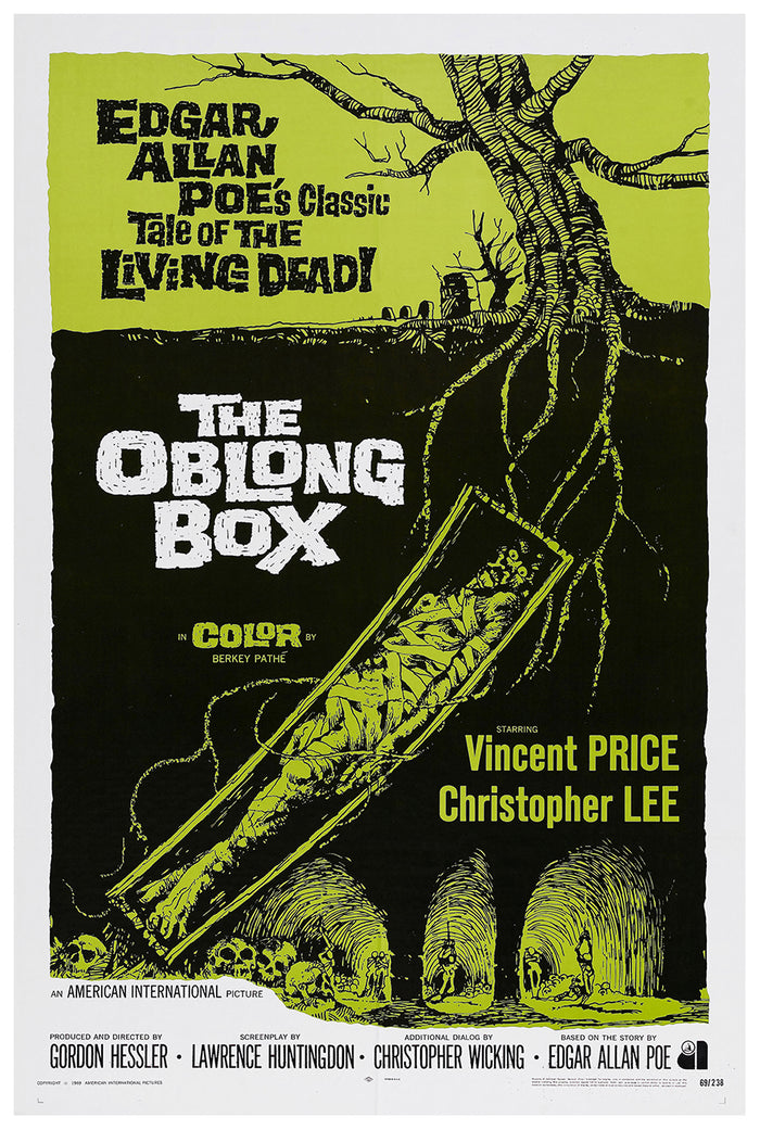 The Oblong Box 1969 - US - v1 - Classic Movie Poster