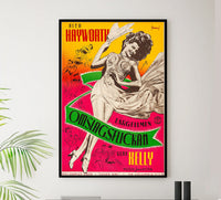 Cover Girl 1944 - Rita Hayworth - Sweden - Classic Movie Poster