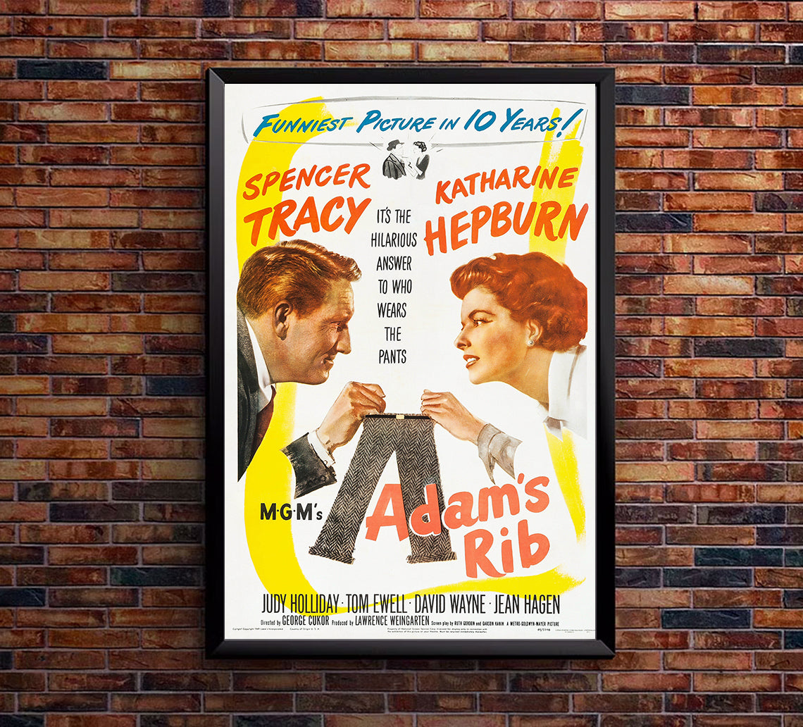 Adam's Rib 1949 - US - v1 - Classic Movie Poster