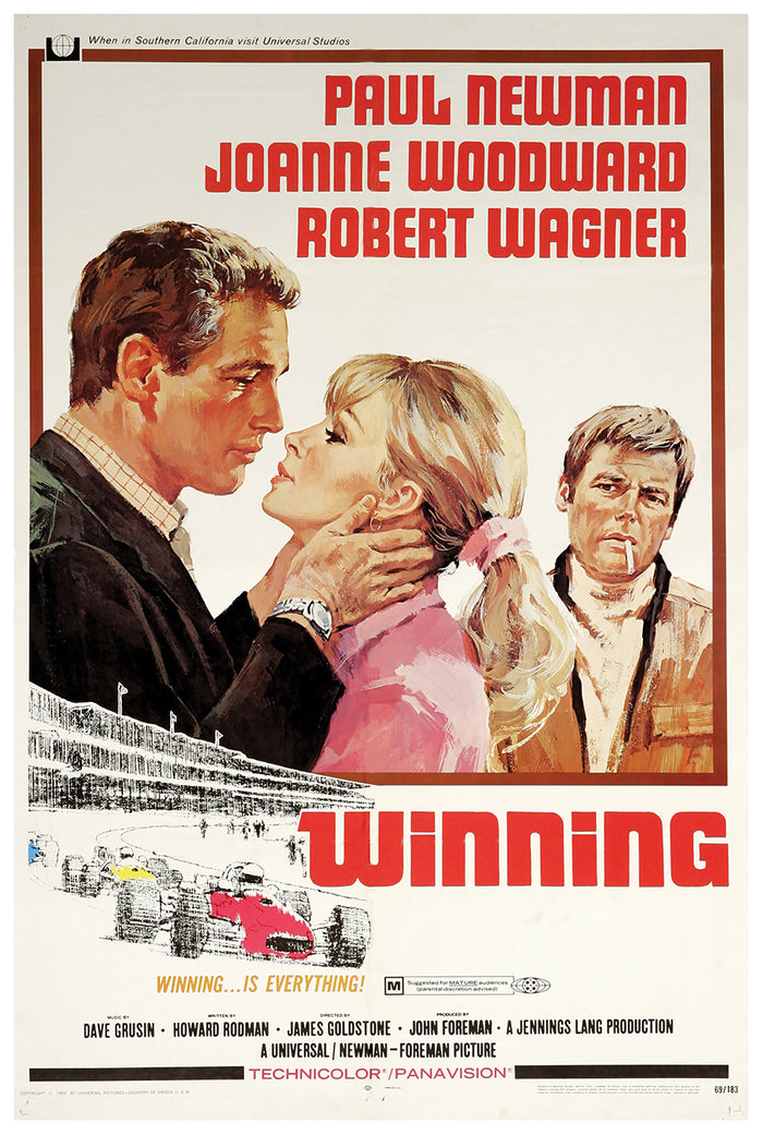 Winning 1969 - Paul Newman - US (2) - Classic Movie Poster