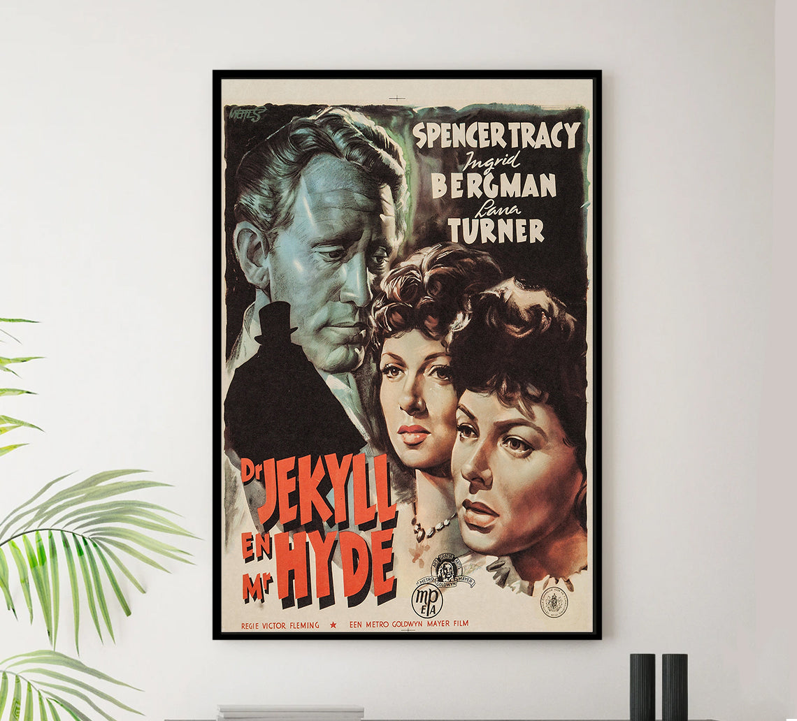 Dr. Jekyll and Mr. Hyde 1941 - Netherlands - v1 - Classic Movie Poster