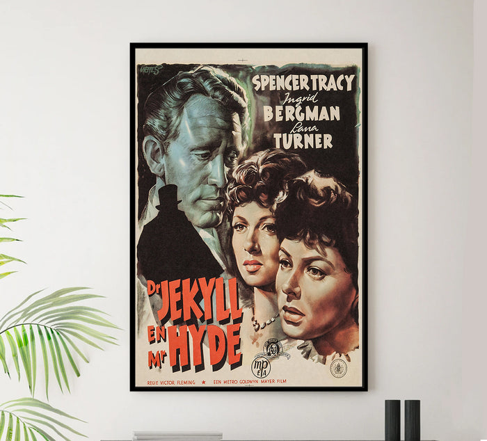 Dr. Jekyll and Mr. Hyde 1941 - Netherlands - v1 - Classic Movie Poster