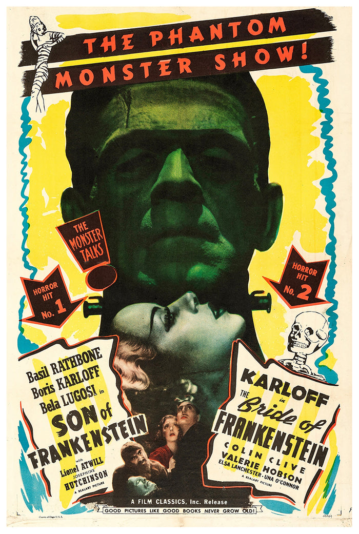 Son of Frankenstein 1939 - US - v6 - Classic Movie Poster
