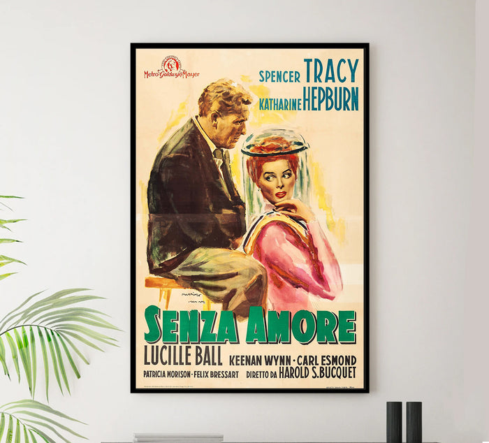 Without Love 1945 - Italy - v1 - Classic Movie Poster