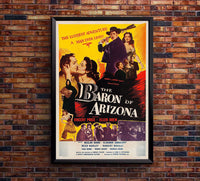 The Baron of Arizona 1950 - US - v1 - Classic Movie Poster