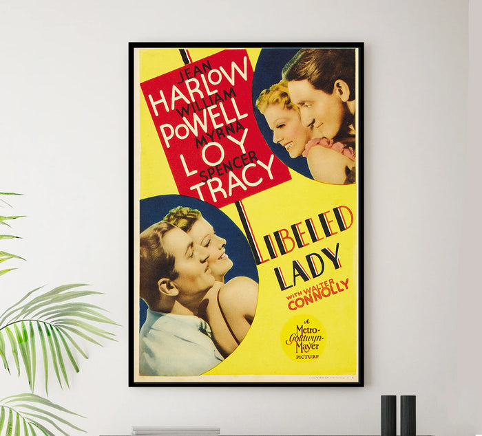 Libeled Lady 1936 - US - v1 - Classic Movie Poster