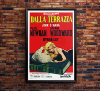 From the Terrace 1960 - Paul Newman - Italy - Classic Movie Poster