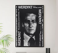 The Verdict 1982 - Paul Newman - Poland - Classic Movie Poster