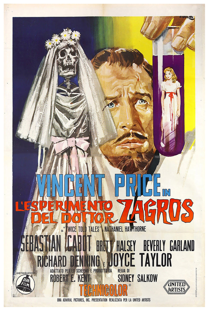 Twice-Told Tales 1963 - Italy - v1 - Classic Movie Poster