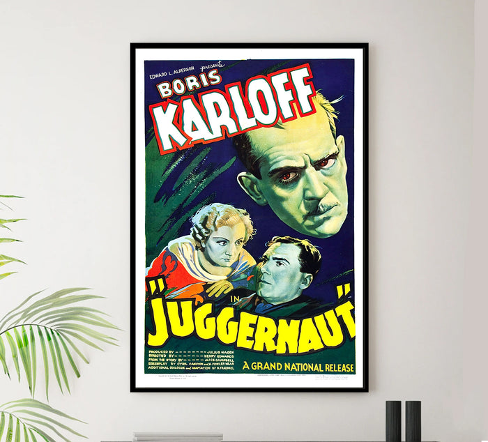 Juggernaut 1936 - US - v1 - Classic Movie Poster