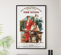 The Sting 1973 - Paul Newman - US (3) - Classic Movie Poster