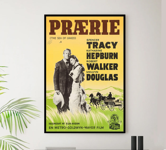 The Sea of Grass 1947 - Denmark - v1 - Classic Movie Poster